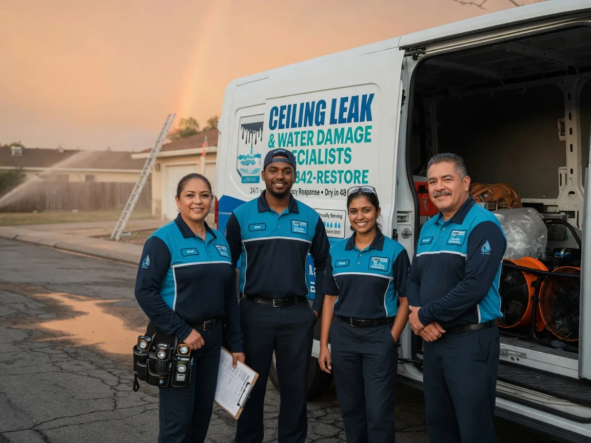 Ceiling Leak Cleanup company in Niantic, IL