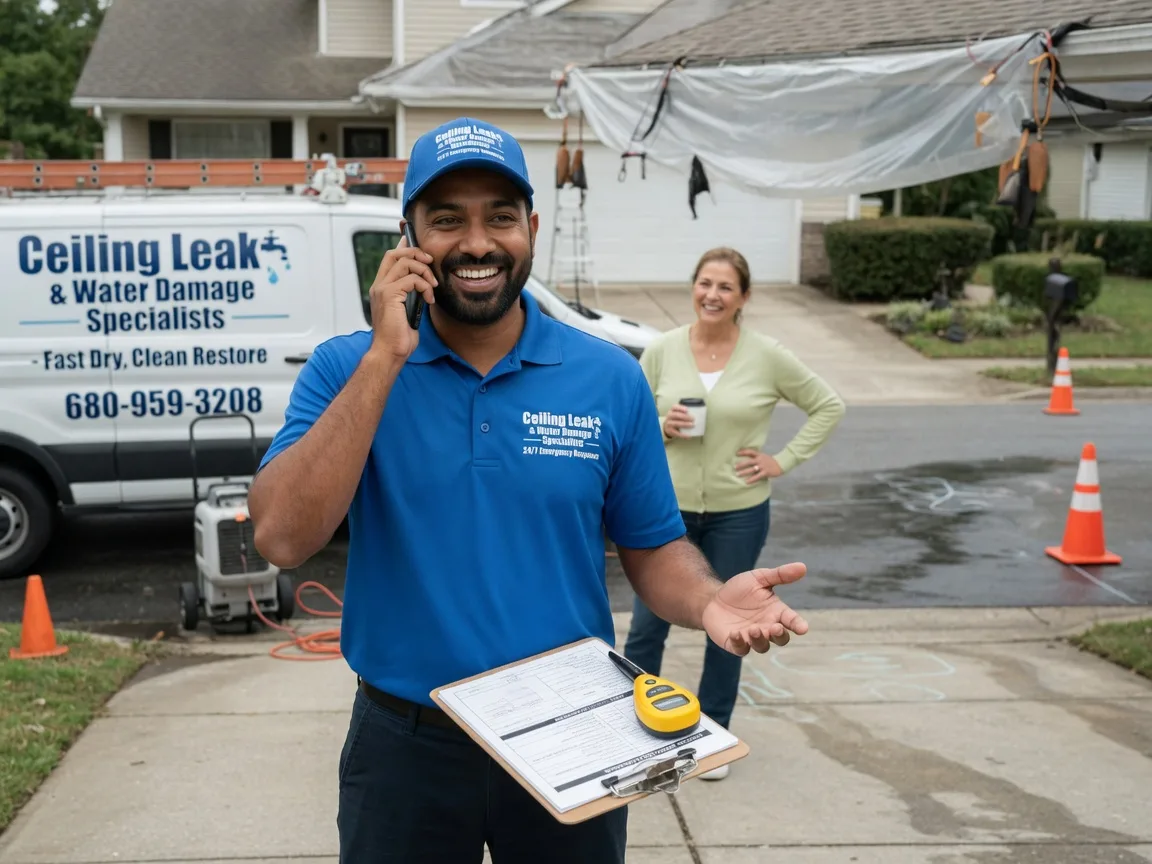Ceiling Leak Cleanup Niantic, IL FAQs